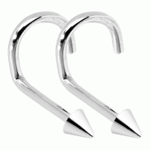 Nose 18ga Piercing Screws 2 Pack